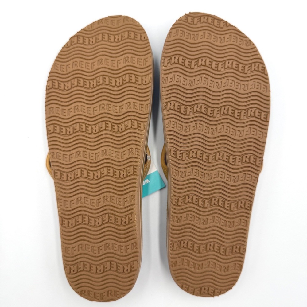 REEF Solana Flip Flops Sandals Cocoa - CJ3586 - Water Friendly - Women's 9 *NEW* - Picture 10 of 10